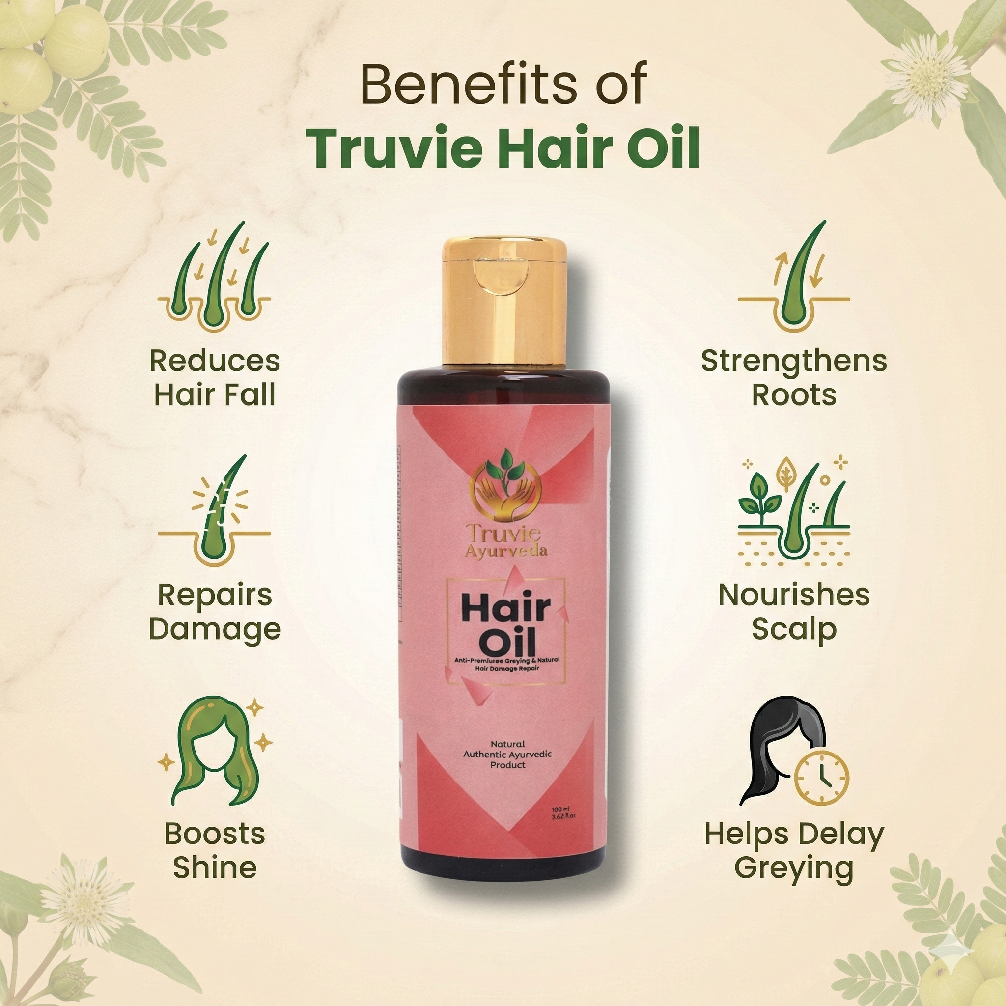 Benefits Of Truvie Hair Oil